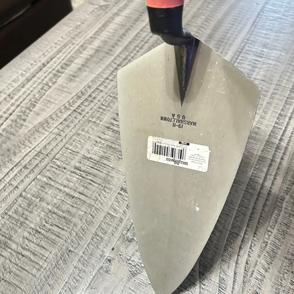 Marshalltown Red and Black Masonry Brick 🧱 Laying Trowel (4 for sale) - Picture 7 of 13